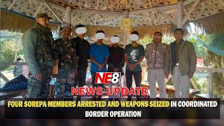 FOUR SOREPA MEMBERS ARRESTED AND WEAPONS SEIZED IN COORDINATED BORDER OPERATION