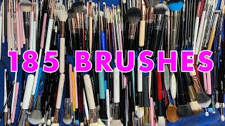 MAKEUP BRUSH DECLUTTER | Face and eye brushes, which are worth keeping?