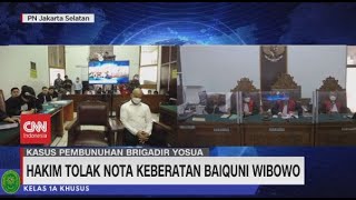 Hakim Tolak Nota Keberatan Baiquni Wibowo