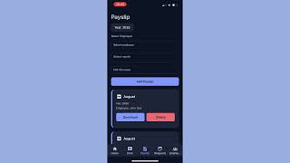 SmartHR – Modern HR App Demo | React Native + Firebase