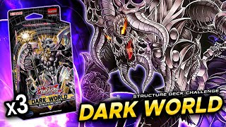 DARK WORLD Deck 🌀| (BUDGET💲) Structure Deck Dark World x3  VERSION| EDOPRO Duels