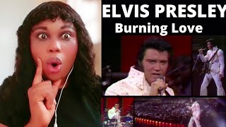 FIRST TIME HEARING ELVIS PRESLEY - BURNING LOVE - REACTION #elvispresley #burninglove #reaction