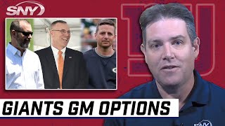 Potential Giants GM candidates to replace Dave Gettleman | NFL Insider Ralph Vacchiano | SNY