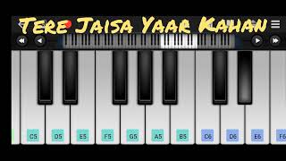 Tere Jaisa Yaar Kahan || Piano Tutorial || Kishore Kumar || Amitabh Bacchan || Old Hindi Song