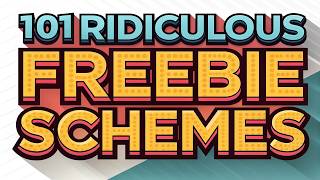 101 Ridiculous Things Americans Did for Free Stuff