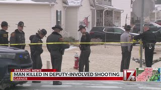 Man killed in Johnston County deputy-involved shooting