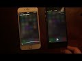 male and female siri talking to each other