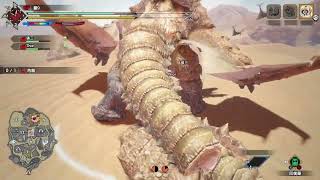 【MONSTER HUNTER RISE】7星角龍part2——狩獵 太刀 角龍 ディアブロス Diablos 02:57