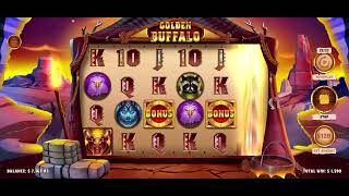 Golden Buffalo $120/Spin Bonus