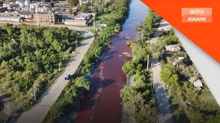 Penduduk bimbang sungai bertukar merah