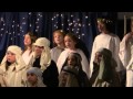 Hockessin United Methodist Children Choir singing Silent Night at Christmas Eve Service