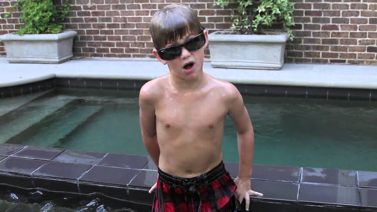 Matty B In Pool - YouTube