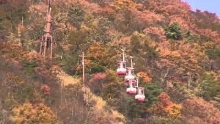 最新榛名湖紅葉ロープウェー情報2013年10月30日