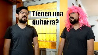 Cuando vas a casa de alguien y tienen guitarra -JCesarTV
