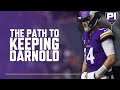 ESPN's Kevin Seifert sees a plan for the Vikings to keep Sam Darnold