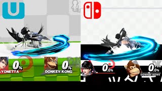 【スマブラSP for】歴代ベヨネッタの性能を比較してみた 強攻撃編　#スマブラ