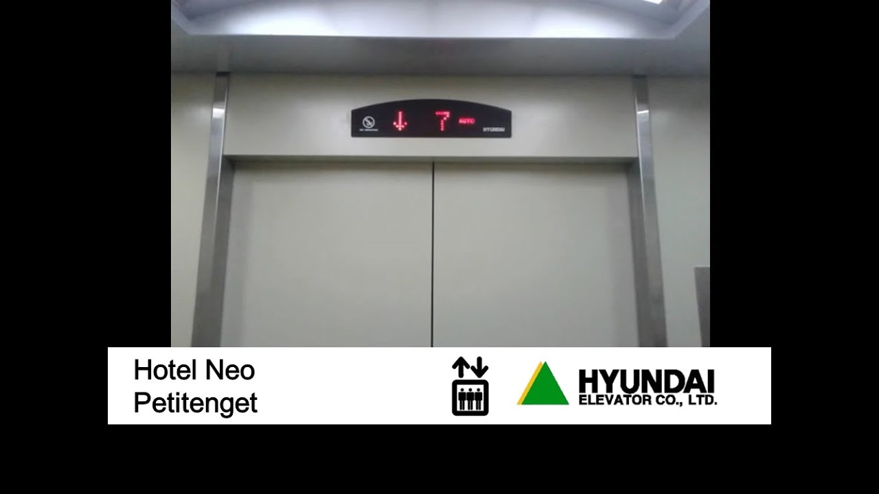Hyundai Mrl Elevator At Hotel Neo Petitenget Seminyak Bali Youtube