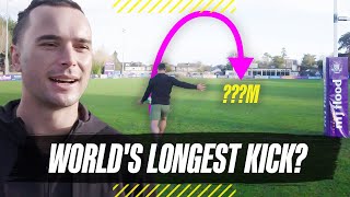 Can James Lowe Record Rugby's Longest Kick?