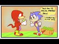 sonic pranks knuckles funny comic dub you are what you drink