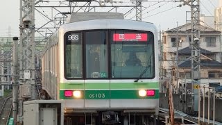 千代田線北綾瀬駅での車両交換 05系同士