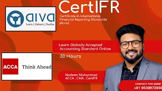 (CertIFR) Certificate in International Financial Reporting Standard by Acca | Aiva Academy