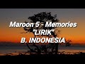 Maroon 5 - Memories 