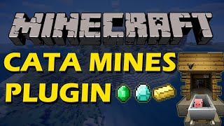 Regenerate mines in Minecraft with Cata Mines Plugin