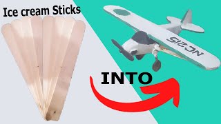 pop stick plane | pop stick craft | pop stick gun | popsicle stick crafts | 5 minutes craft | mini