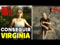 ✅ COMO TENER a VIRGINIA en SONS OF THE FOREST Guía Español CONSEGUIR a VIRGINIA