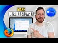 How To Set Mozilla Firefox As Default Browser In Windows 11