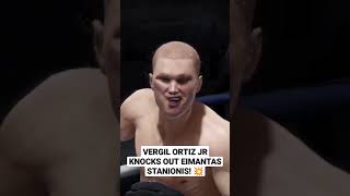 Vergil Ortiz Jr Knocks Out Eimantas Stanionis! 💥 #Shorts | Fight Night Champion Simulation