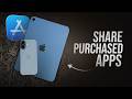 How to Share Purchased Apps on iPad (tutorial)