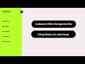 Side Navigation Bar Animation Using Html, Css And Gsap | How To Create Side Navigation Bar With Gsap