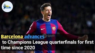 Barcelona advances to Champions | League quarterfinals for first time since 2020 | Barcelona's young