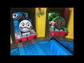 Thomas Kai lan Percy & Strawberry Shortcake under the mistletoe