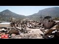 After the fire. Hout Bay residents begin to rebuild