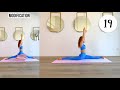 how to do a split fast stretches for splits flexibility