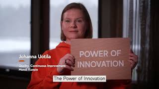 Power of Innovation. Watch our third video episode with Johanna Uotila.