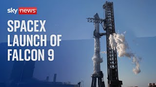 SpaceX launch of Falcon 9