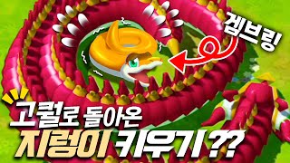 지렁이는 잘 키웠는데 뱀은 너무 어렵네요 ㅠㅠ - 스네이크 라이벌 - 겜브링(GGAMBRING)