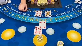 Blackjack | $800,000 Buy In | INSANE $200,000 COMEBACK BETS IN THRILLING HIGH LIMIT ROOM SESSION!