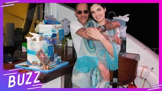 Nadia Ferreira celebra el cumpleaños de Marc Anthony con fiesta en isla privada | Buzz