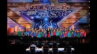 Americas Got Talent 2018 - Voices of Hope children's choir Golden Buzzer performance