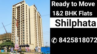 Ready to Move 1 BHK Flat sale in Shilphata I Palm Vista I 8425818072 #1bhk #readytomove #shilphata