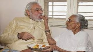 Narendra Modi Takes Blessings Of Mother After Big Win