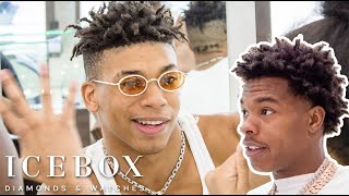 NLE Choppa Runs Into Lil Baby While Shopping For Jewelry!