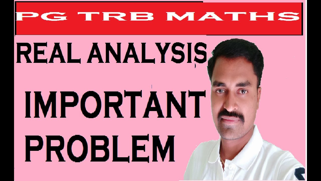 Pg Trb Maths Important Problem Youtube