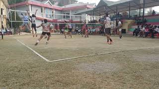 2nd SEMI Dinanagar Pathankot VS Joginder Nagar 🏐🏆at Bagwara HAMIRPUR #CM Thakur Volleyball ❤️