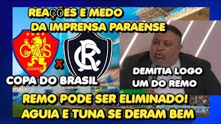 REMO PODE SER ELIMINADO COPA DO BRASIL! IMPRENSA COM MEDO ! PAYSANDU OFF