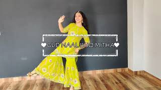 gud naal ishq mitha|dance cover|by jahnavi|wedding choreography
